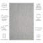 Autianna Grey/Navy Indoor/Outdoor Rug-498600308