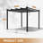 10 Ft. W x 10 Ft. D Metal Pergola with Canopy