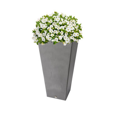 Grand pot à fleurs carré Cara