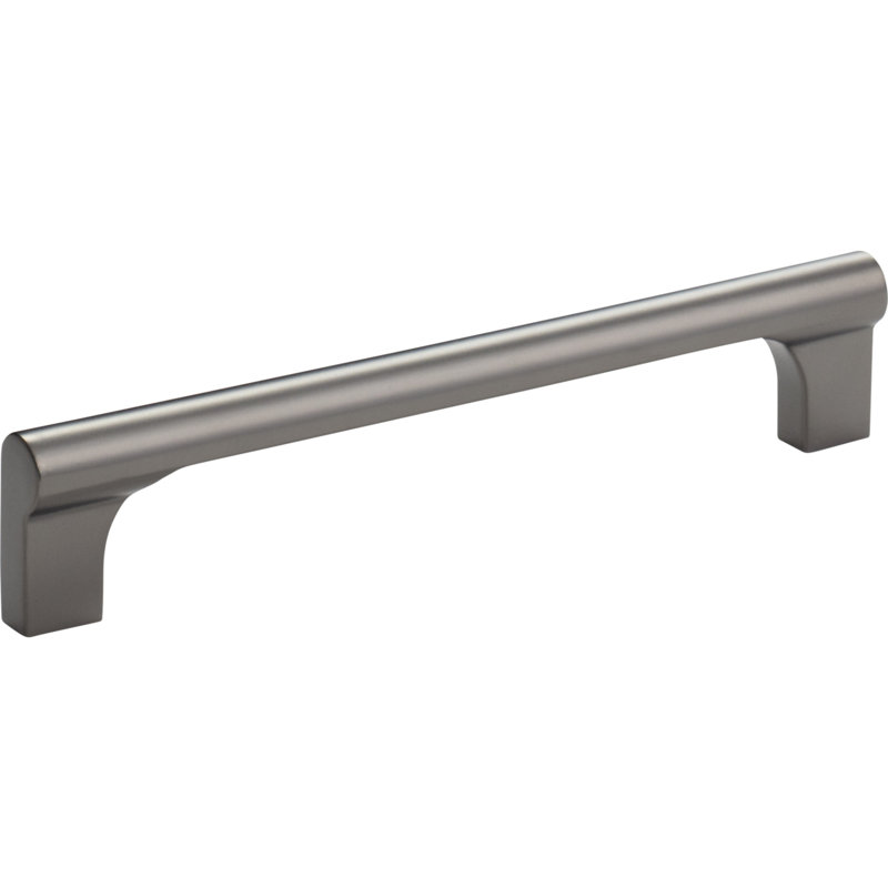 Brushed Nickel Modern 5 5/8" Cabinet Bar Pull Handle