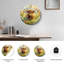 Horloge murale moderne en verre Highland Cow-2147214101
