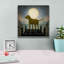 «Moonrise Yellow Dog» par Ryan Fowler, estampe numérique sur toile-134563328