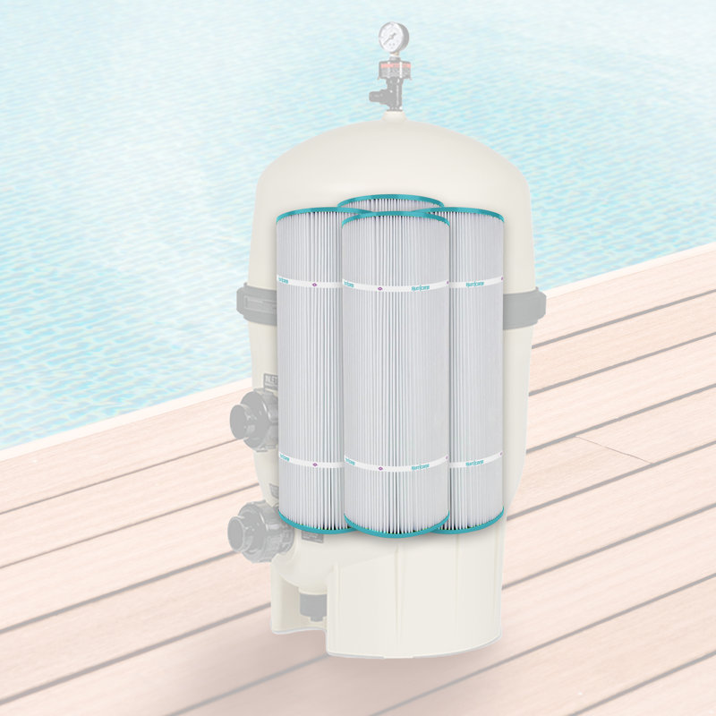 Hurricane Spa Filter Cartridge for or Pleatco PCC80 and Unicel C-7470 (4 Pack)