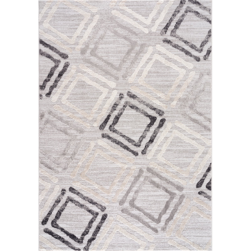 Ayreana Geometric Hand Woven Area Rug, Rectangle 200 x 280cm