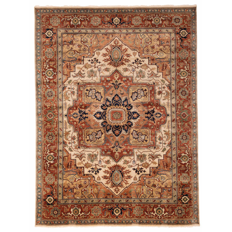 Tapis ivoire Jules Sultane 9 pi 0 po x 12 pi 0 po