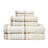 6 Piece 100% Cotton Towel Set-25440034