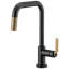 Litze® SmartTouch® Pull-Down Faucet with Square Spout and Industrial Handle-51914283