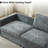 Crofford 79.6" Upholstered Sofa Chenille Modern Couch-1486966695