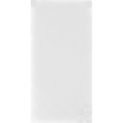 SAMPLE-Quadro MirroFlex 4ft. x 10ft. Glue Up 3D Wall Panels - Gloss White Paintable