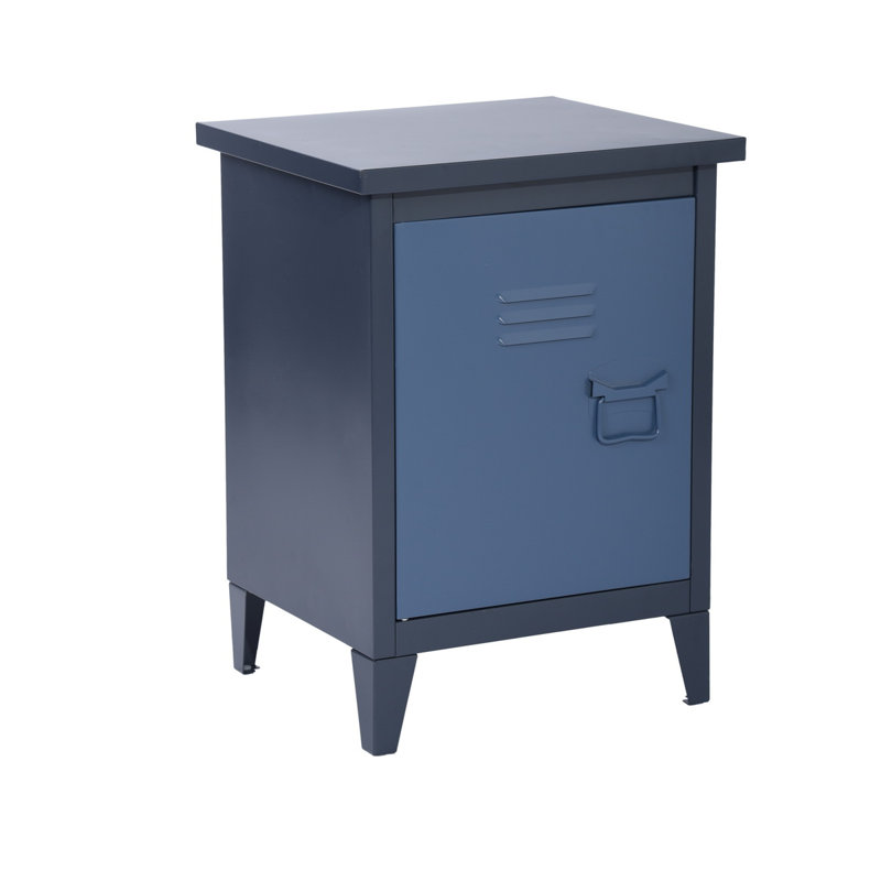 Shanna End Table, Dark Blue