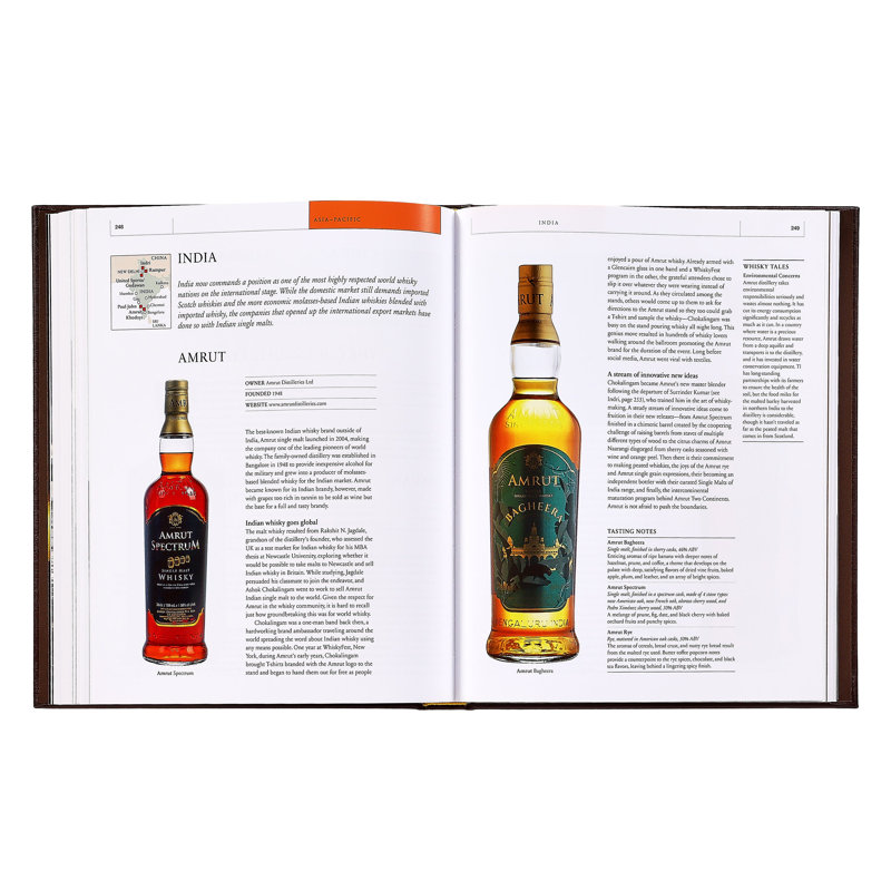Whiskey Opus Leather Bound Special Edition Coffee Table Book