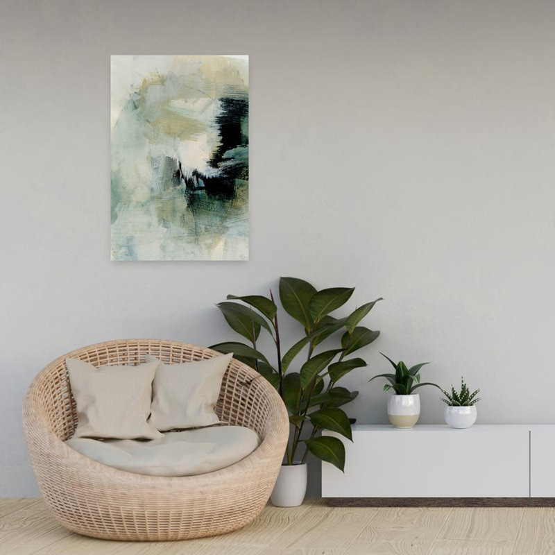 Art contemporain contemporain abstrait, H 24 po x l 16 po