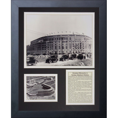 1923 Yankee Stadium Framed Memorabilia