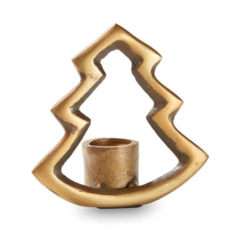 Tree Ceramic Taper Candle Holder