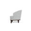 Fauteuil d'appoint rembourré Ava, gris-1188256210