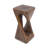Outdoor Side Table, Twist Shape End Table, Accent Table For Indoor, Outdoor-727196210