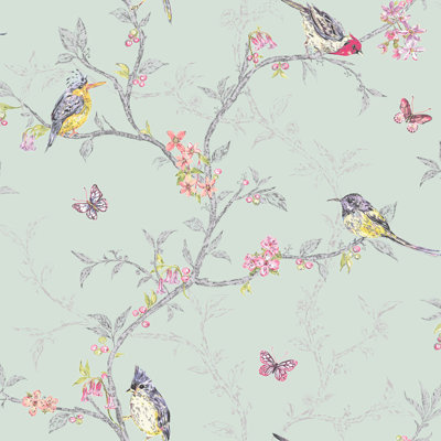 Rouleau de papier peint Jhanai Phoebe Trail L 33 pi x l 20,8 po