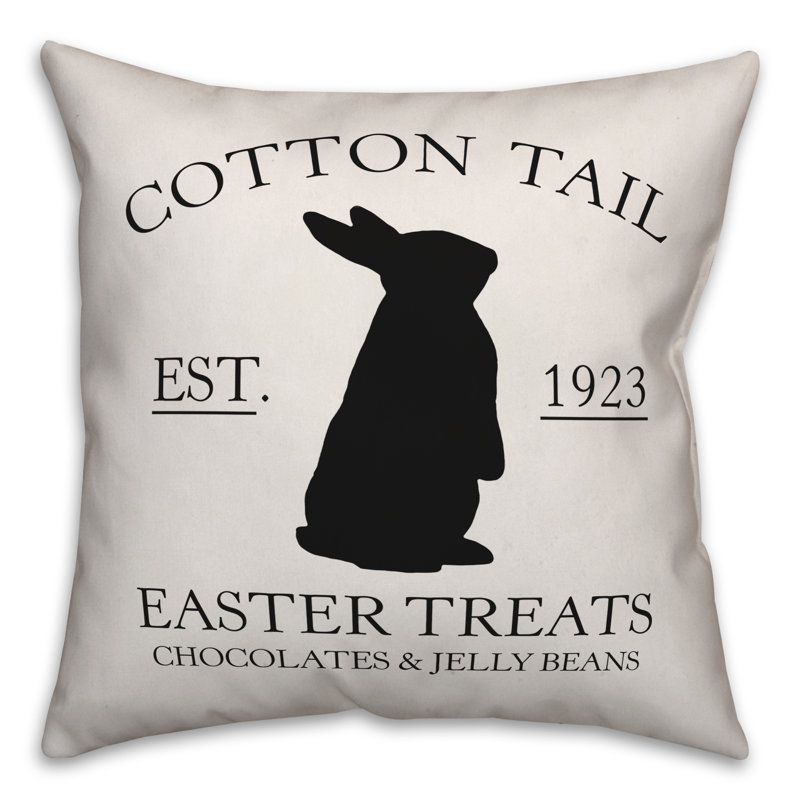  Coussin Tail, Polyester / Bourre en polyester, 18 po x 18 po