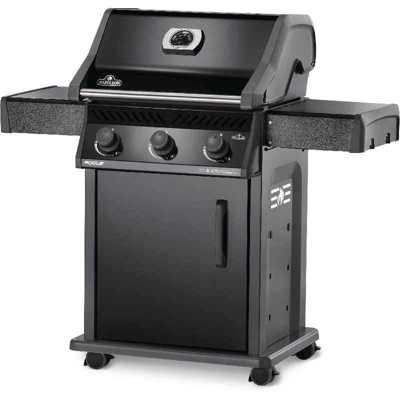 Barbecue Napoleon Rogue SE avec brûleurs infrarouges arrière et latéraux, acier inoxydable