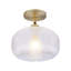 Glass Semi Flush Mount-57474622-57474616