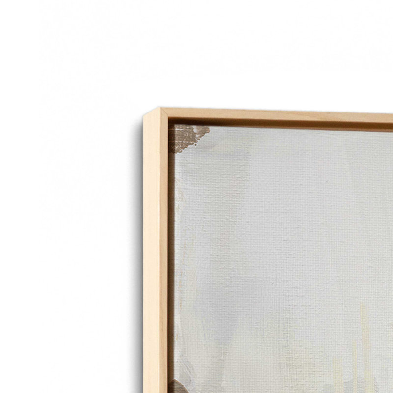 «Monochromatique mosaïque», 2 pièces sur toile, H 32,75 po x l 32,75 po x P 1,75 po, Érable américain encadré