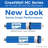 iSpring F31KU75 NSF/ANSI 58 Certified 3-Year Set for 7-Stage 75GPD UV Alkaline Reverse Osmosis Water Filter Fits RCC7AKUV, 31Pcs, white