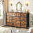 Dresser For Bedroom With 13 Drawers, Long Dresser, Chest Of Drawers-1711526283
