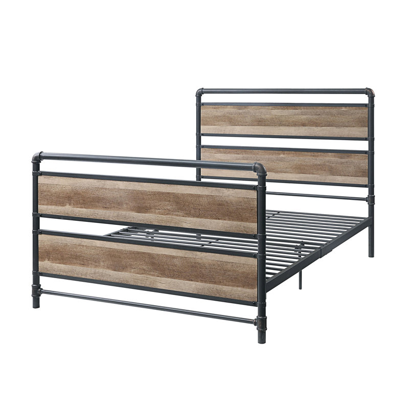 Lit plateforme double tapissier Rothbury