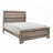 Natural Finish Queen Size Bed