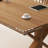 Brown Rectangular Solid Wood desk-53728725