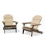 Chaise Adirondack pliante en bois massif Laffey-30796171