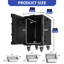 Porte-plats isotherme avec roulettes-369708585