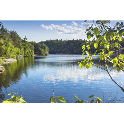 Erma Mohonk Lake by Ruth Peterkin - Wrapped Canvas Print