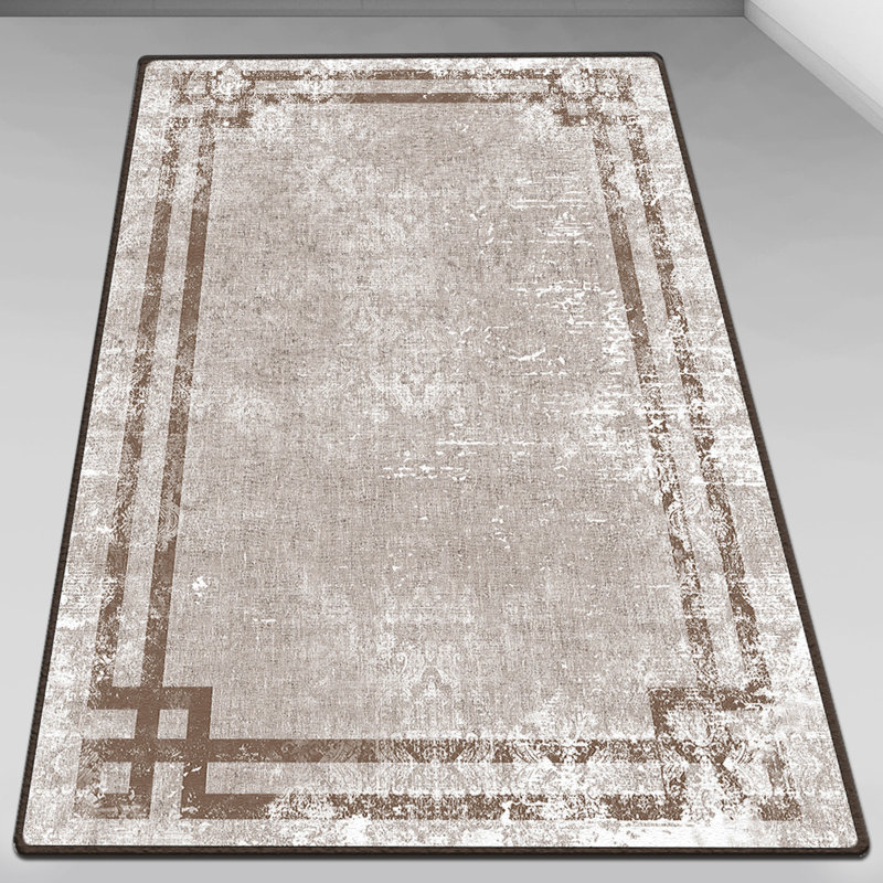 Antibacterial Hall Carpet, 100% Polyester, 47.2 x 59.1 inches | 10 mm Pile Height, 700 g/m² | Non-Slip Underside, Machine Washable | Perfect for Entryways & Living Rooms, Durable & Stylish Design