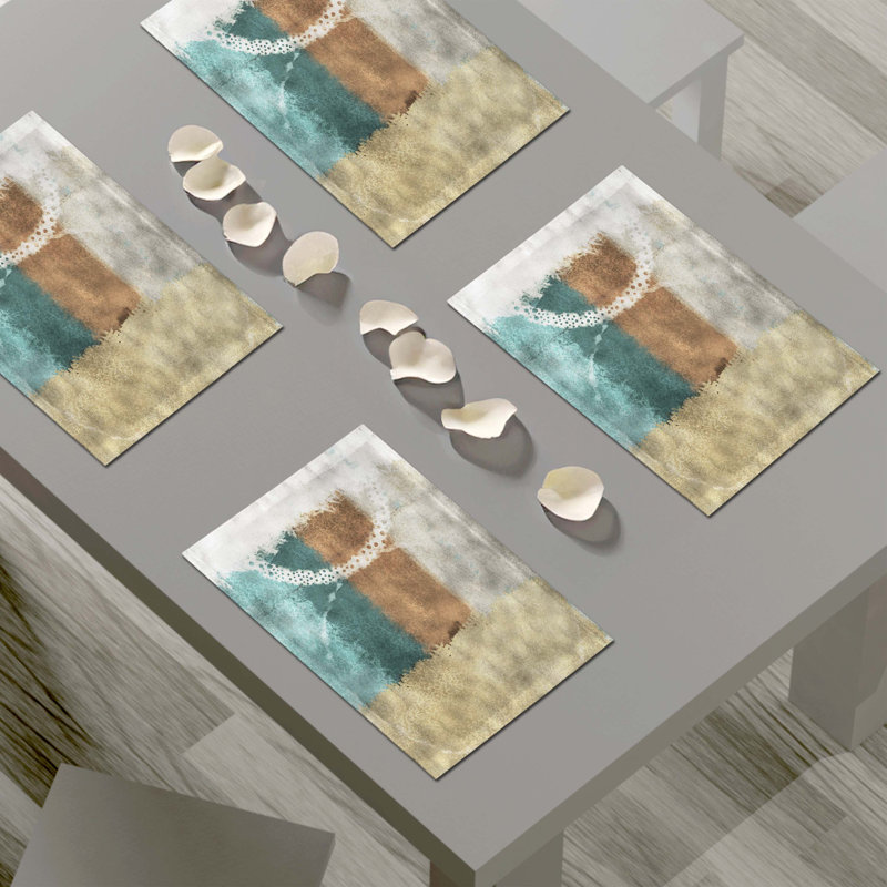 Napperon abstrait en polyester