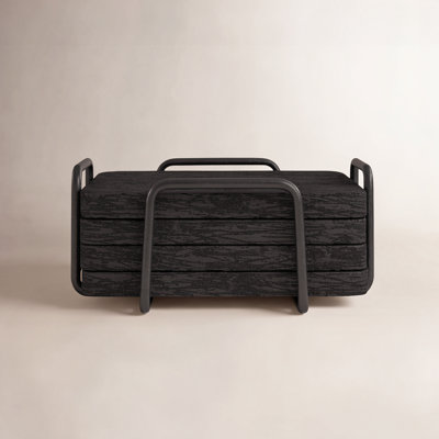 Wallis Square 4-Piece Coaster Set with Holder
