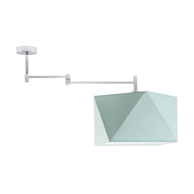 Demarie Fabric Semi Flush Mount