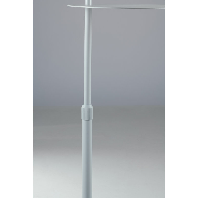 Canals 150cm Reading Floor Lamp, White
