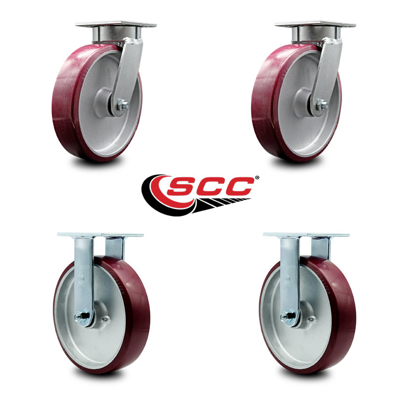 Kingpinless Caster