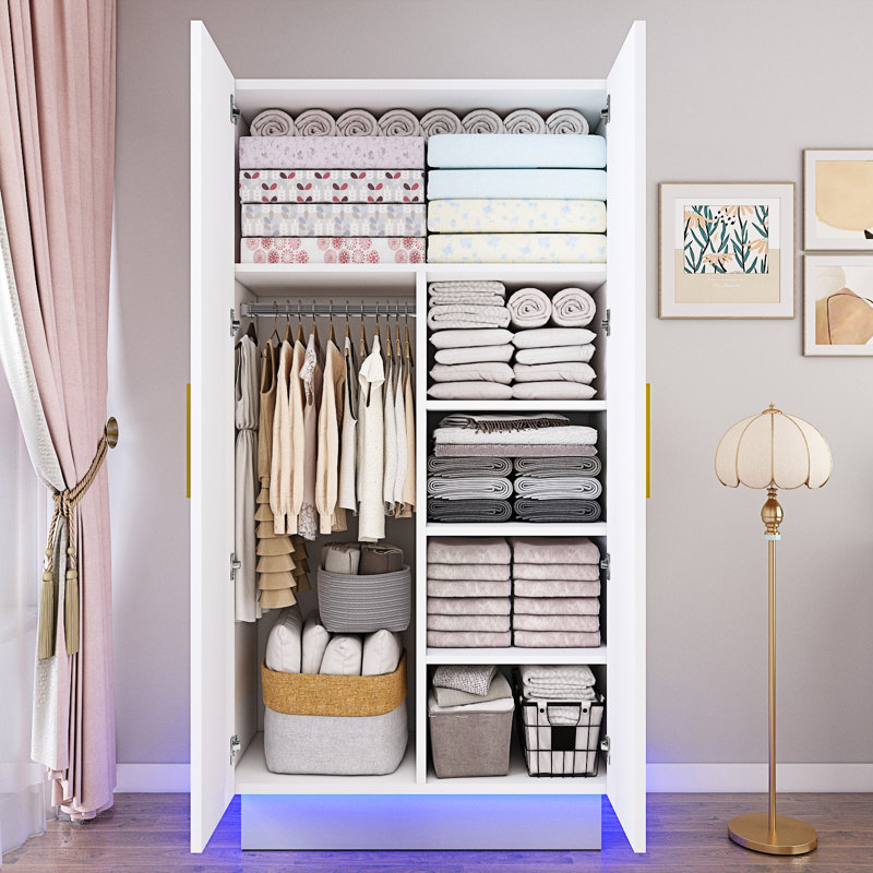 Armoire Drumadried, Blanc