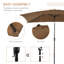 295cm Market Parasol-214257768