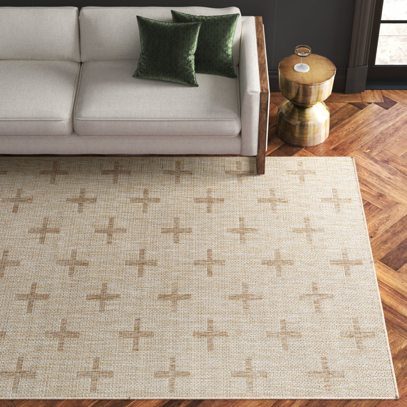 Bronwyn Khaki Indoor/Outdoor Rug & Reviews | Joss & Main