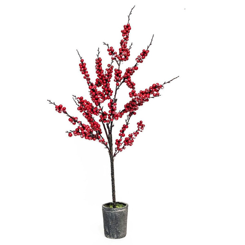 Branche artificielle 25 po en pot