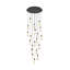 Lustre rond noir en albâtre Belote-444034531-444034557-444034553