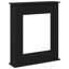 Fireplace Surround 75x87.5 Cm Engineered Wood-1034225790-1034225777