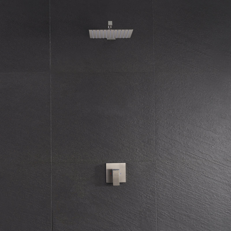 All-In-One Kit with Rough in-Valve, Brushed Nickel