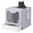 Foldable Plastic Cat Litter Box Top Entry Type Anti-Splashing With Lid/ Scoop-441696345