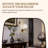 Modern Oblong Oval Bathroom Vanity Mirror | Stainless Steel Frame-1989191403-2008268356