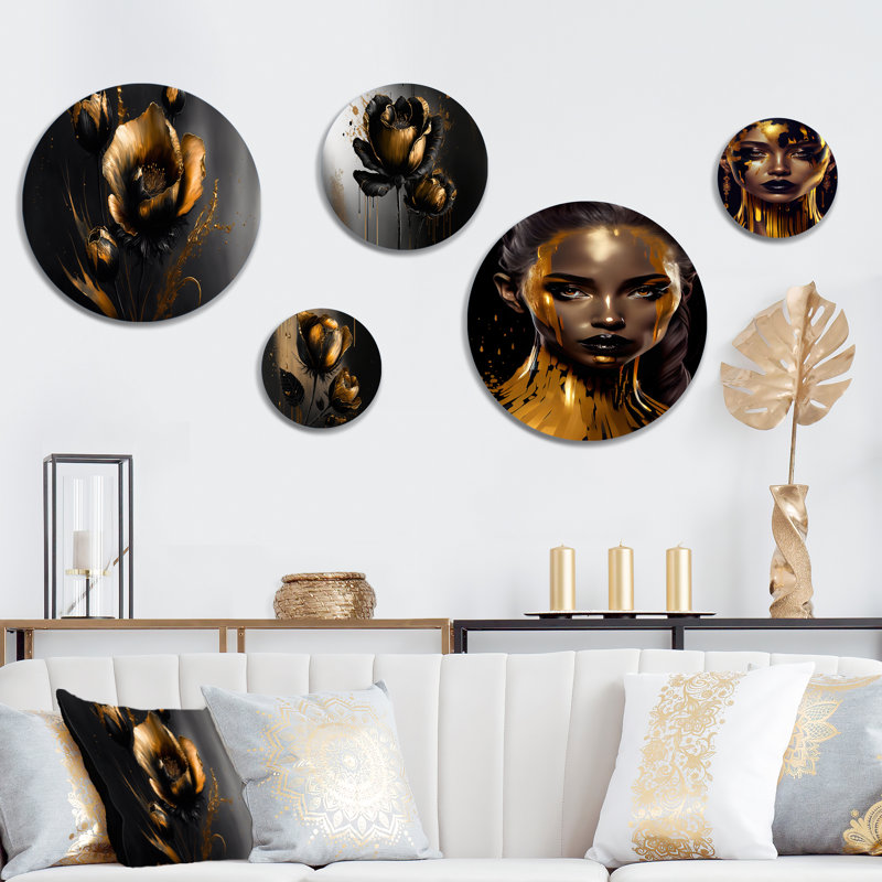 Plants & Flowers Wall Decor on Metal