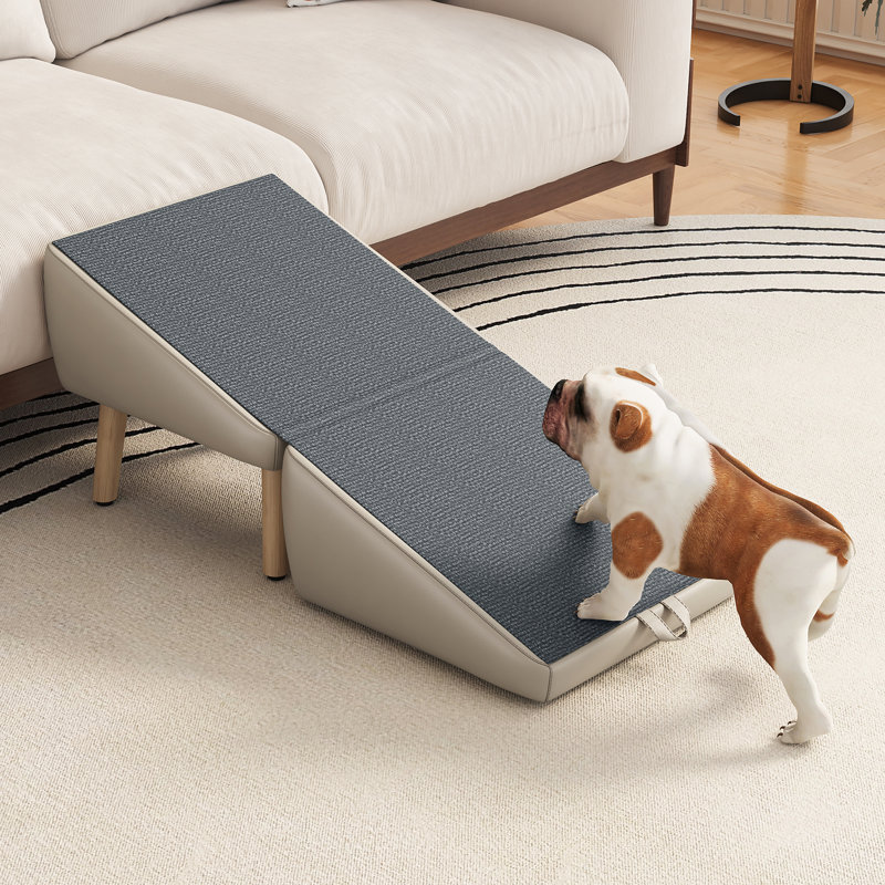 Rampe pliable pour chien, Gris clair